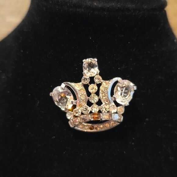 TIFARI CROWN PIN! Vintage Jewlery, Stamped, 1950's! - Picture 5 of 7
